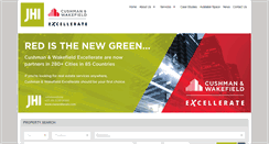 Desktop Screenshot of jhi.co.za