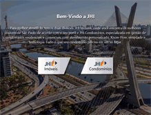 Tablet Screenshot of jhi.com.br